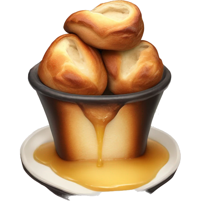 Sourdough Popovers with Whipped Honey Cinnamon Butter emoji