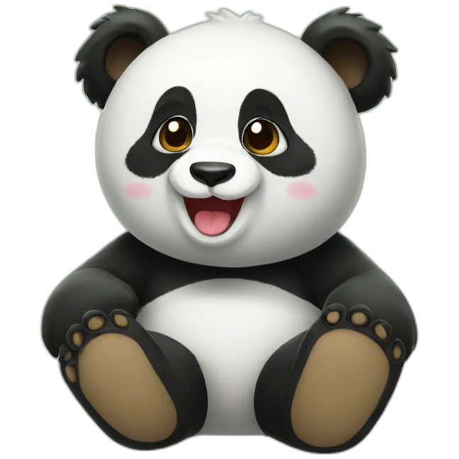happy panda day emoji