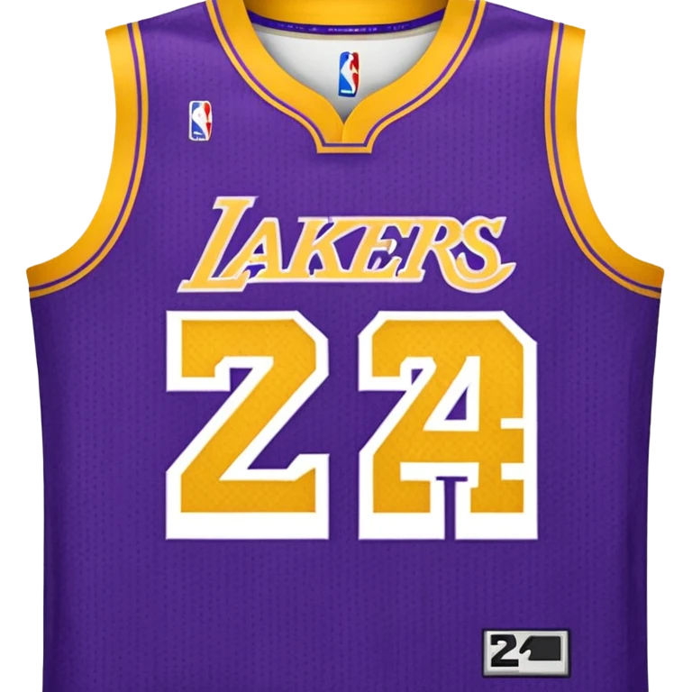 los angeles lakers jersey emoji