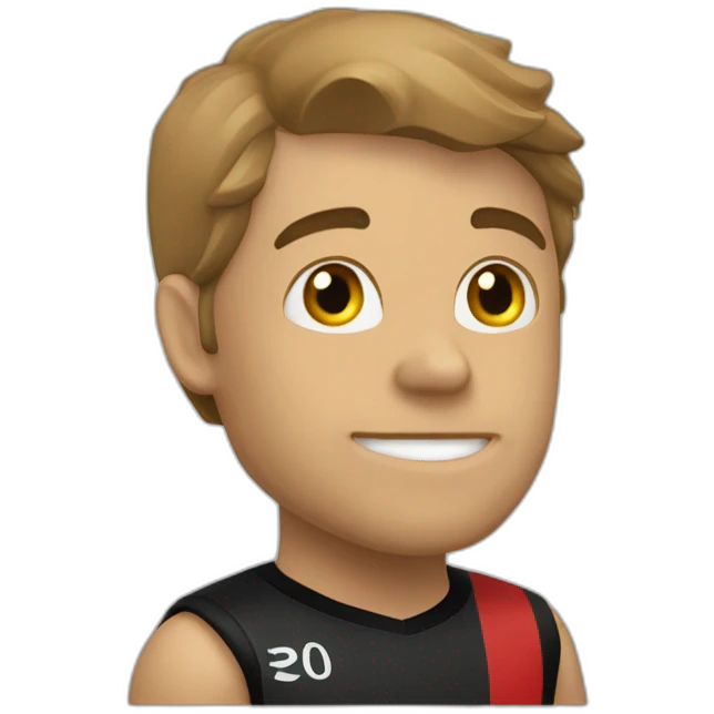Símbolo do time do Flamengo emoji