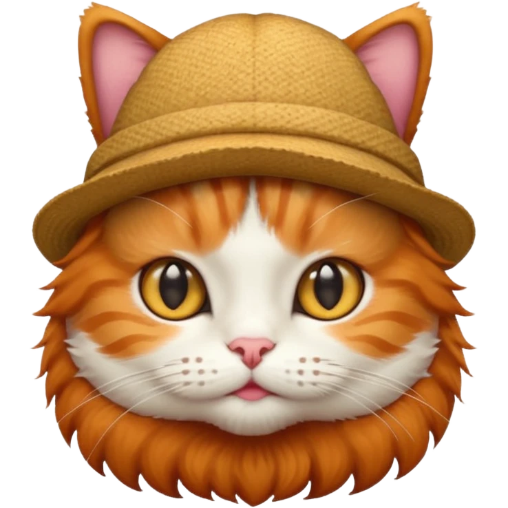 Cat hat  emoji