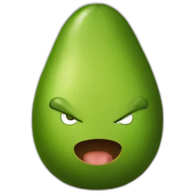 Sonic the avocado emoji