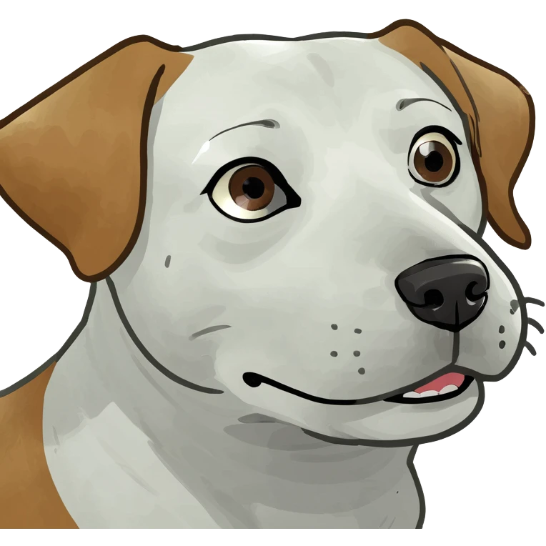 Dog in bed emoji