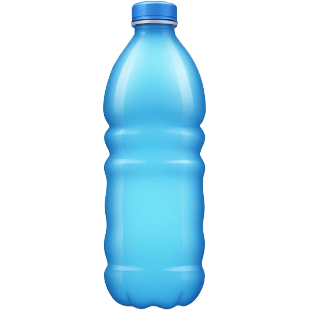 Water bottle emoji