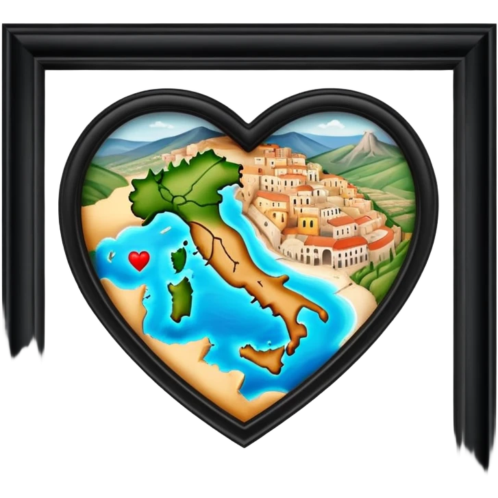 Heart of Italy emoji