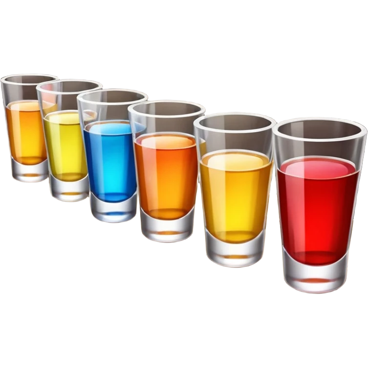 Alcohol shots emoji