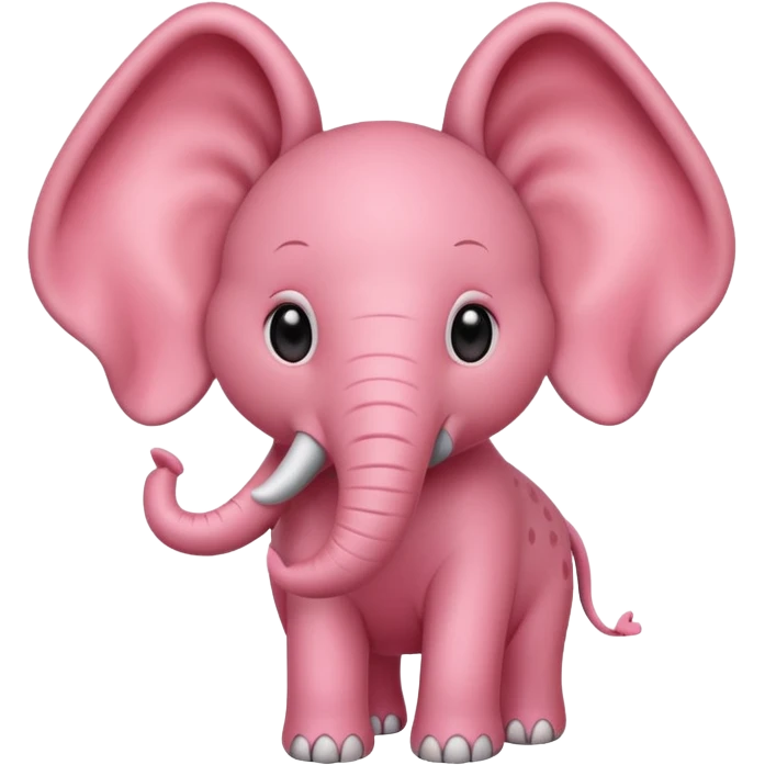 Strawberry elephant emoji