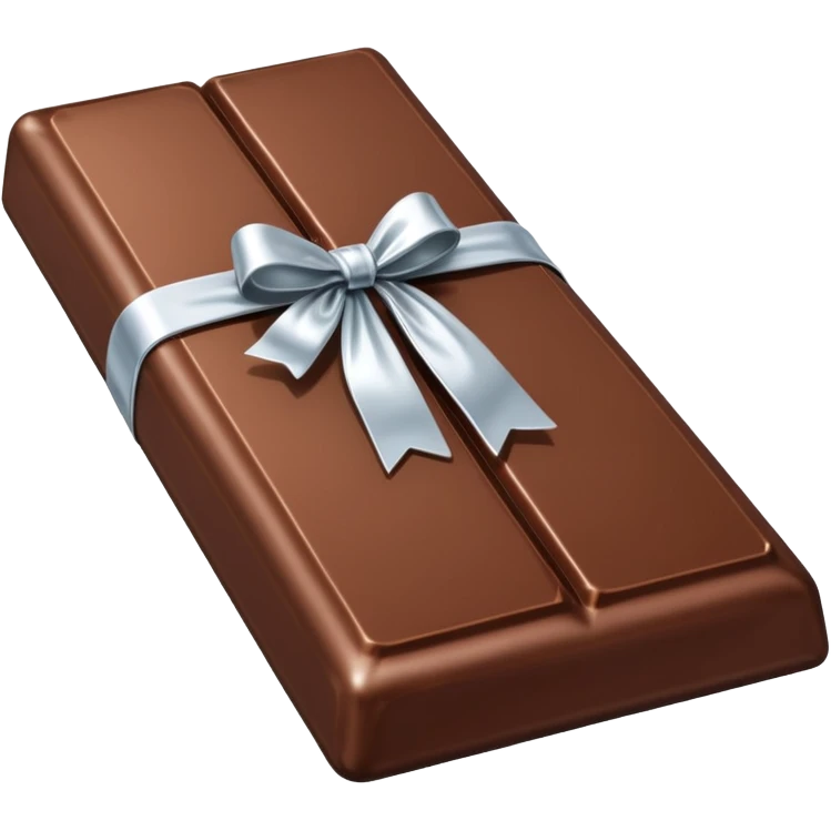 a chocolate bar emoji