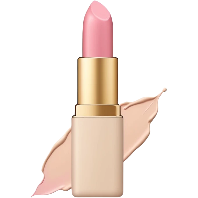 pastel beige and pink palette, lipstick mark on rim, soft grain texture, minimal flat design, no background, cozy pinterest vibe emoji