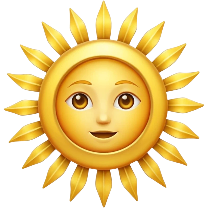 Aesthetic sun rays  emoji