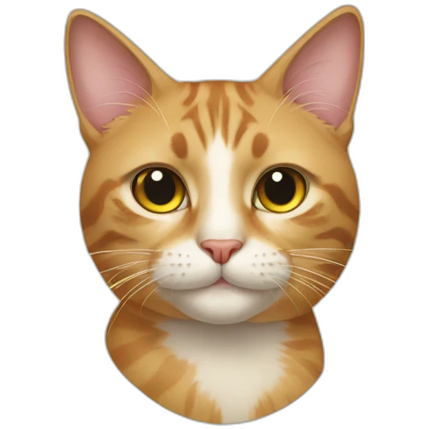High breed cat emoji