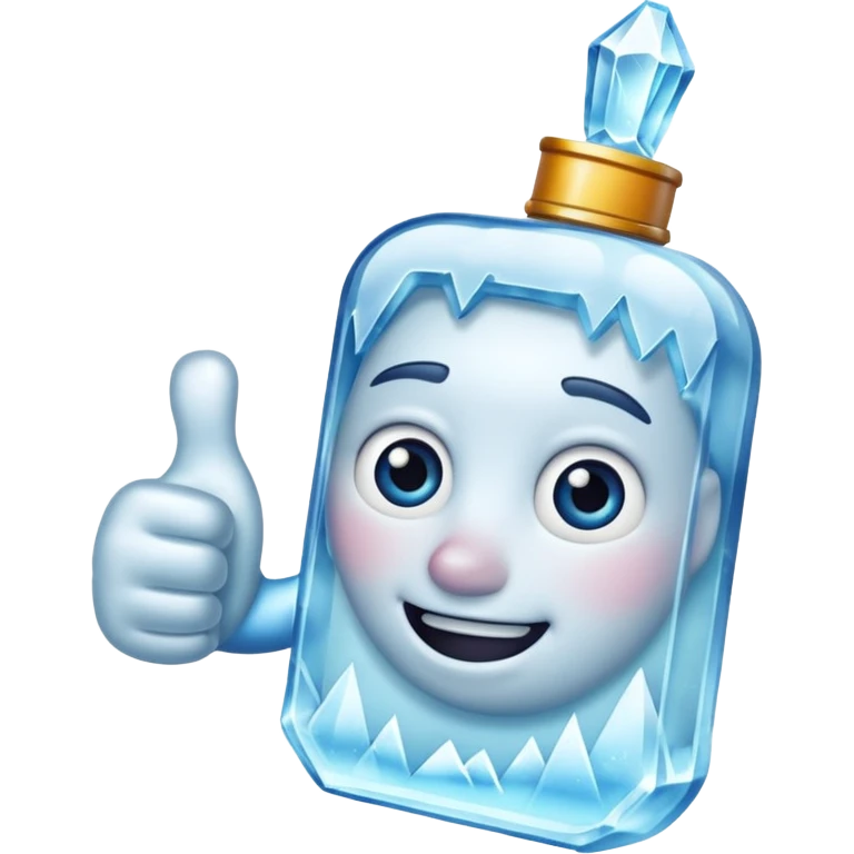 freezing thumbs up emoji