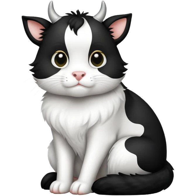 Cow cat  emoji