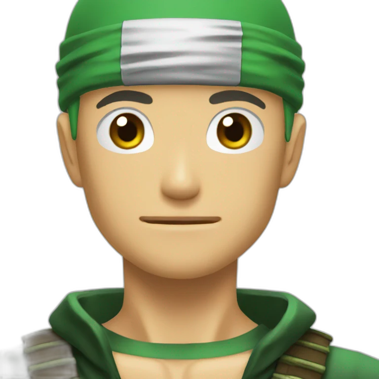 Zoro baddas emoji