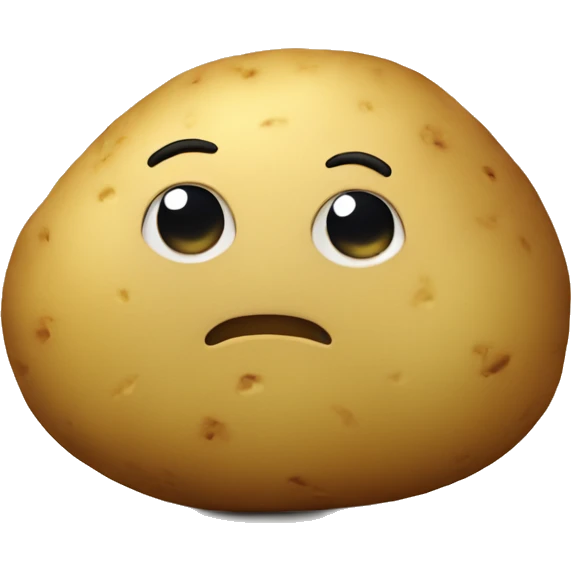 potato laying on a sofa emoji