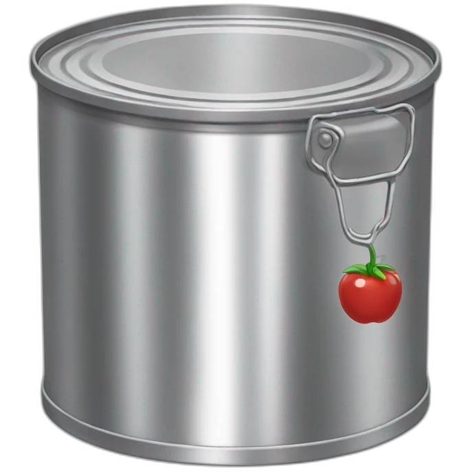 an open tin can  emoji