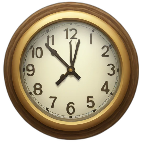Clock emoji