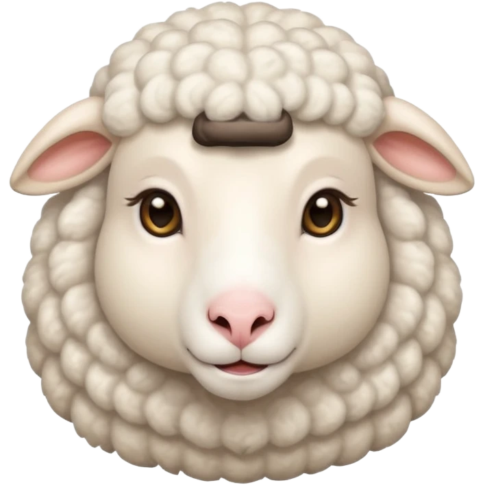 female sheep emoji
