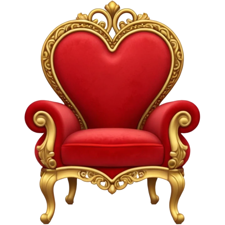 heart-shaped chair emoji