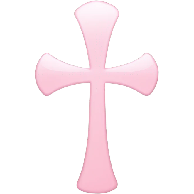 Light pink ankh emoji