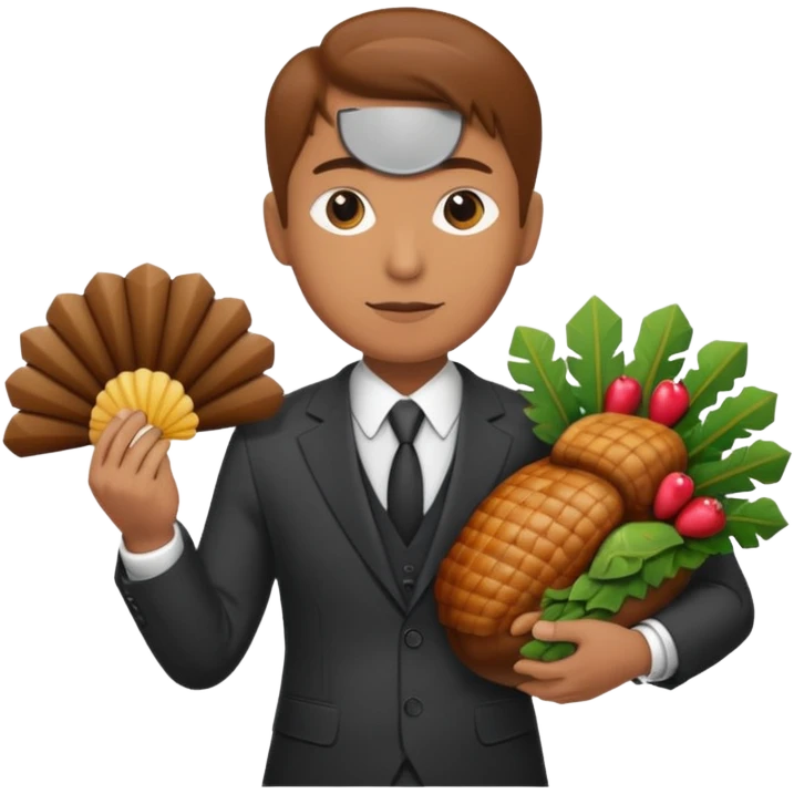 Turkey at the bank emoji