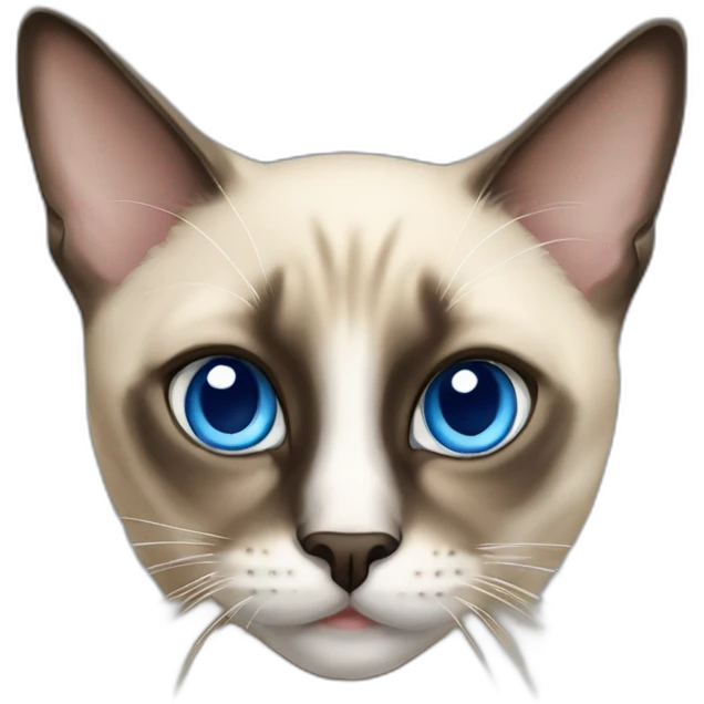 cat-siamese-with-blue-eyes emoji