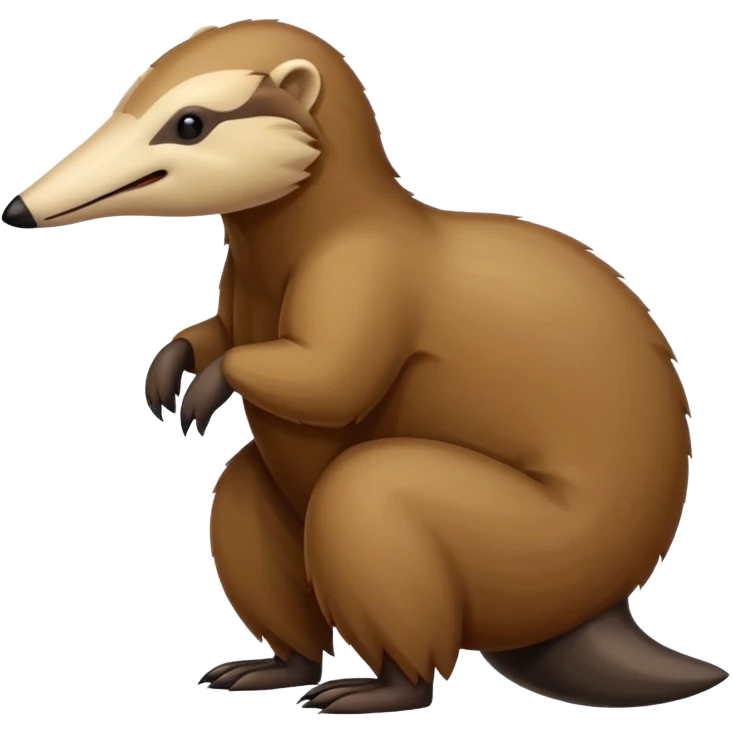 the animal is "anteater" oso hormiguero  emoji