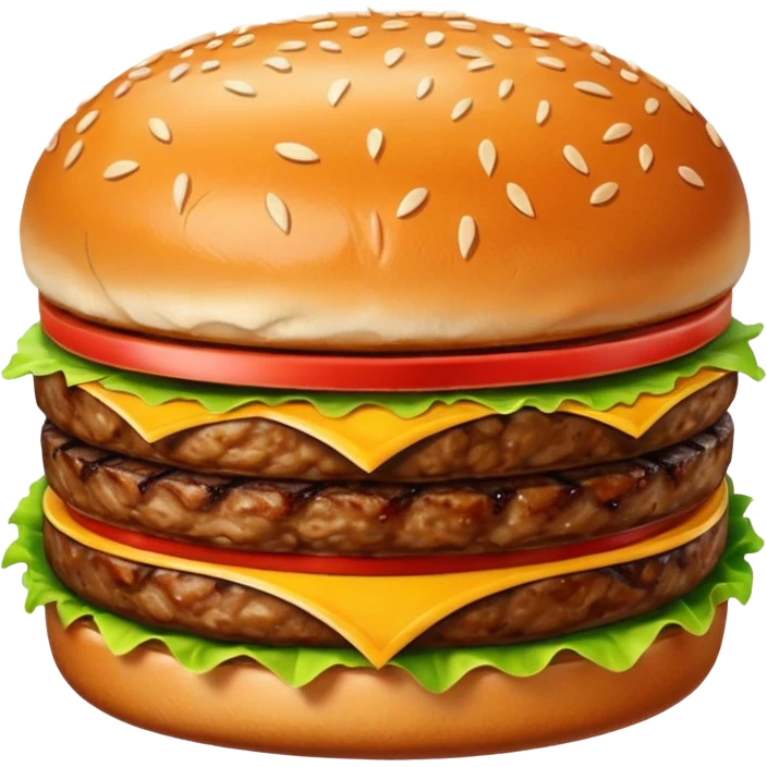Hamburger patty emoji