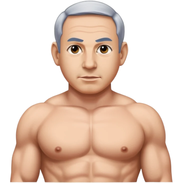 Benjamin Netanyahu naked  emoji