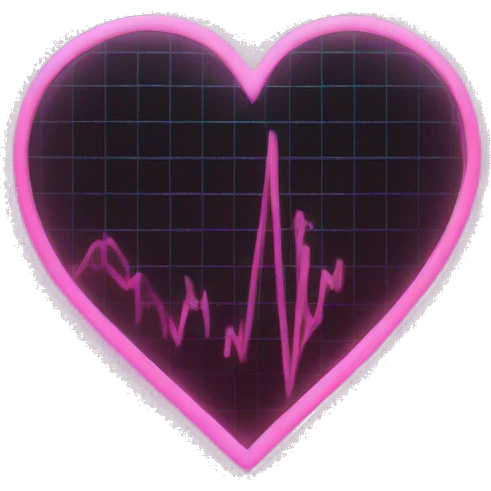 hologram heart emoji