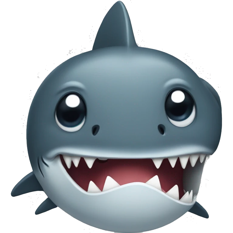 shark crying emoji