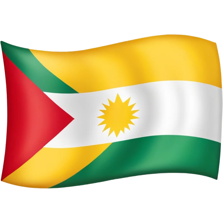 Kurdistan Flagg emoji