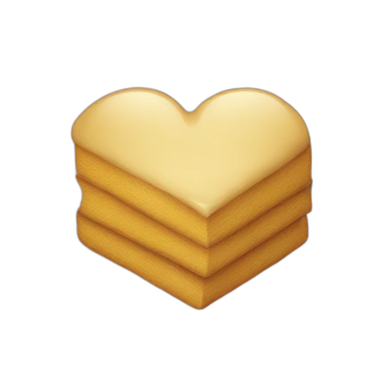 Cœur en or  emoji