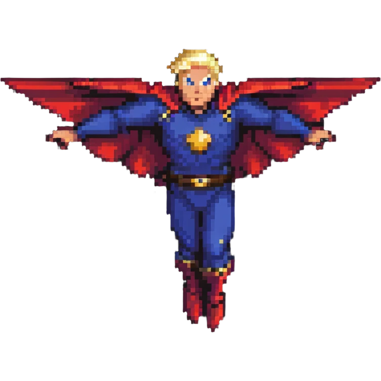 Homelander flying emoji