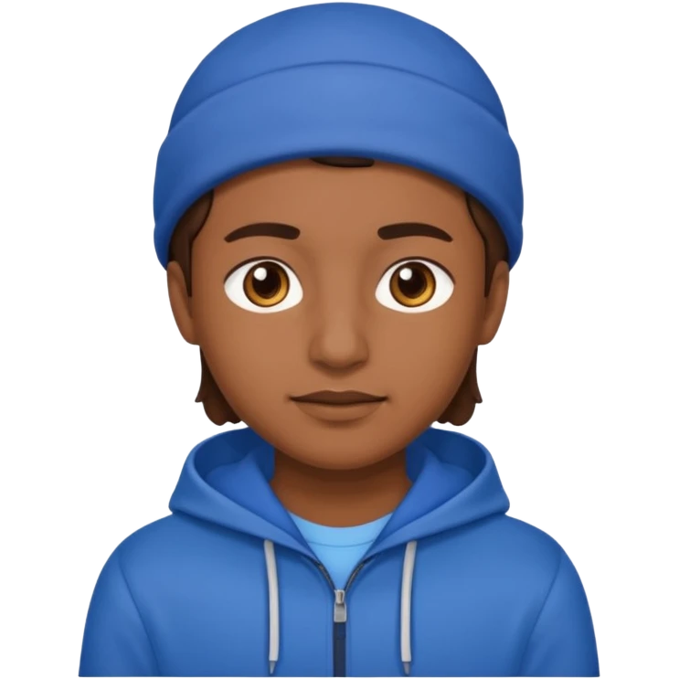 Cholos ropa azul  emoji