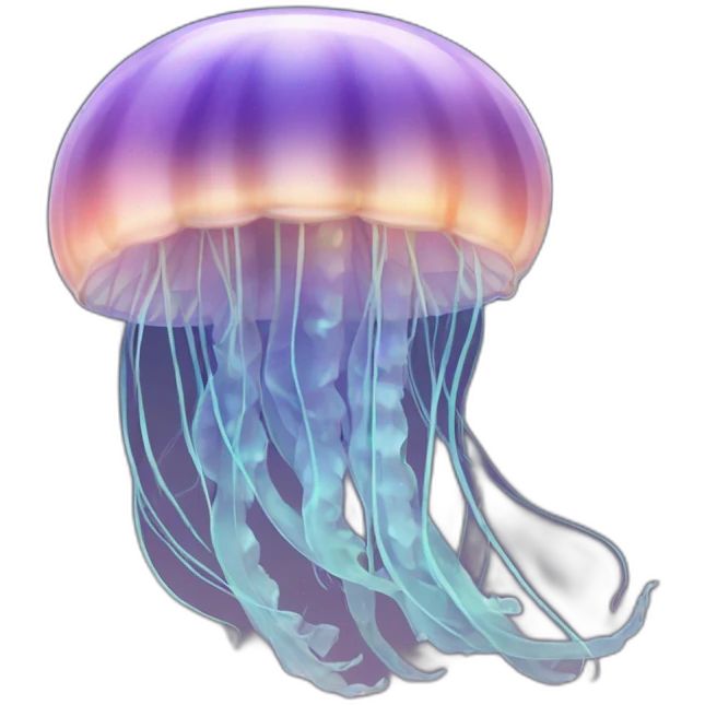 Moonlight jellyfish  emoji