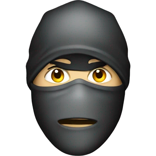 Burglar  emoji
