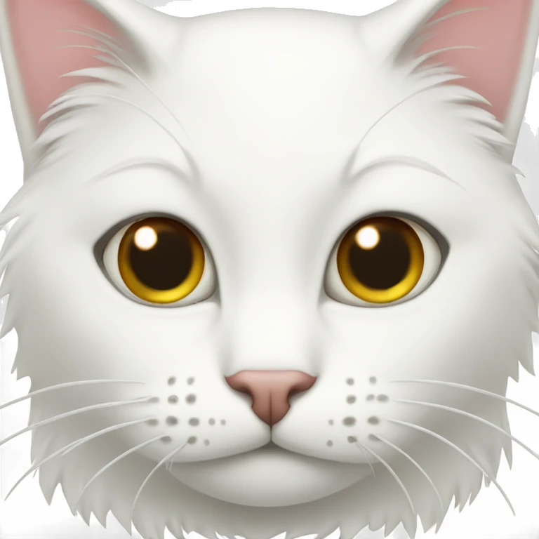 White cat emoji