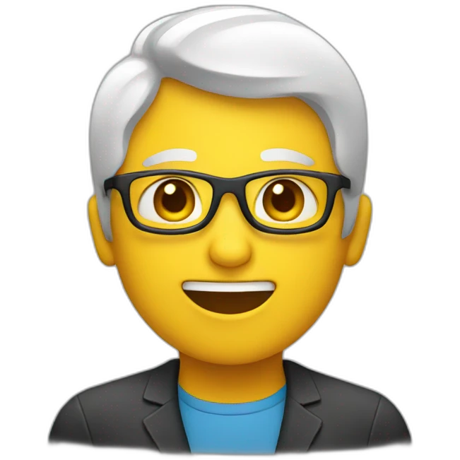 person speaking emoji