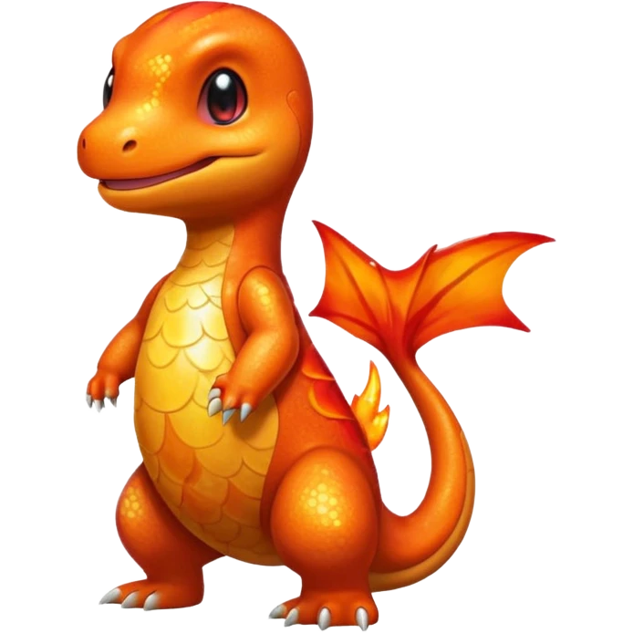 glitter pokemon charmander emoji