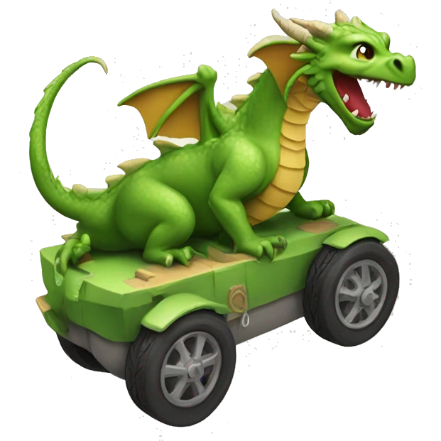Dragon wheels emoji