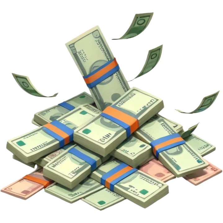 INR MONEY RAIN emoji