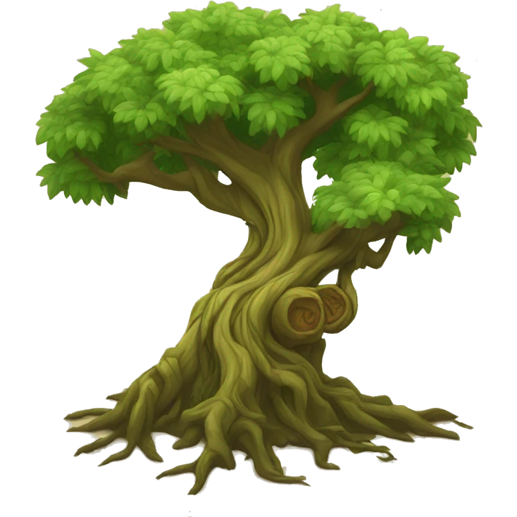 tree of life druid ent cartoon emoji