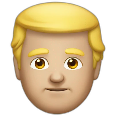 Trump lunette emoji