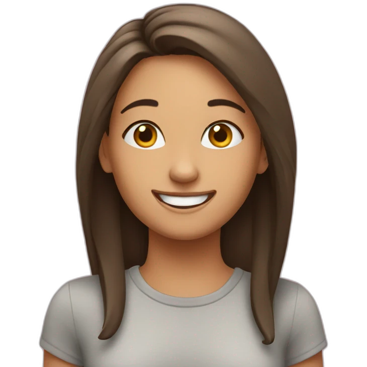 happy girl emoji