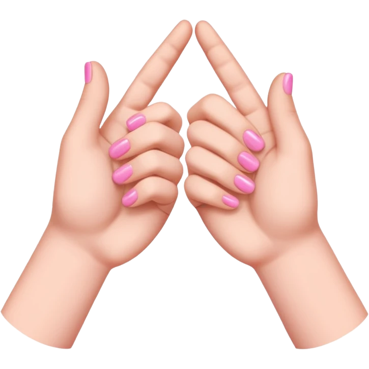 Pinky promise emoji