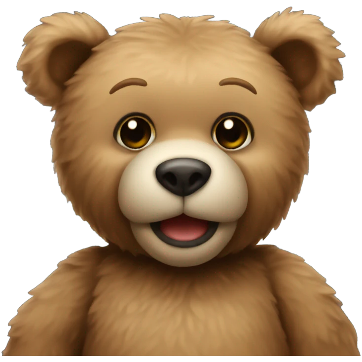 Teddy bear emoji