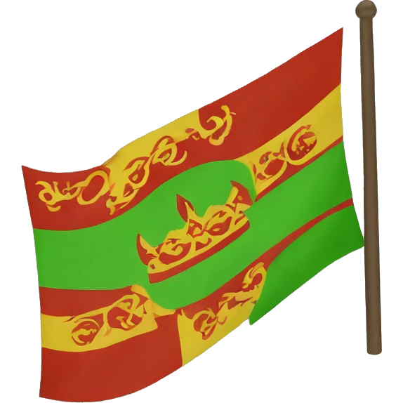 Flag of the Timurid Empire emoji