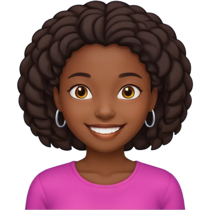 IT black girl emoji