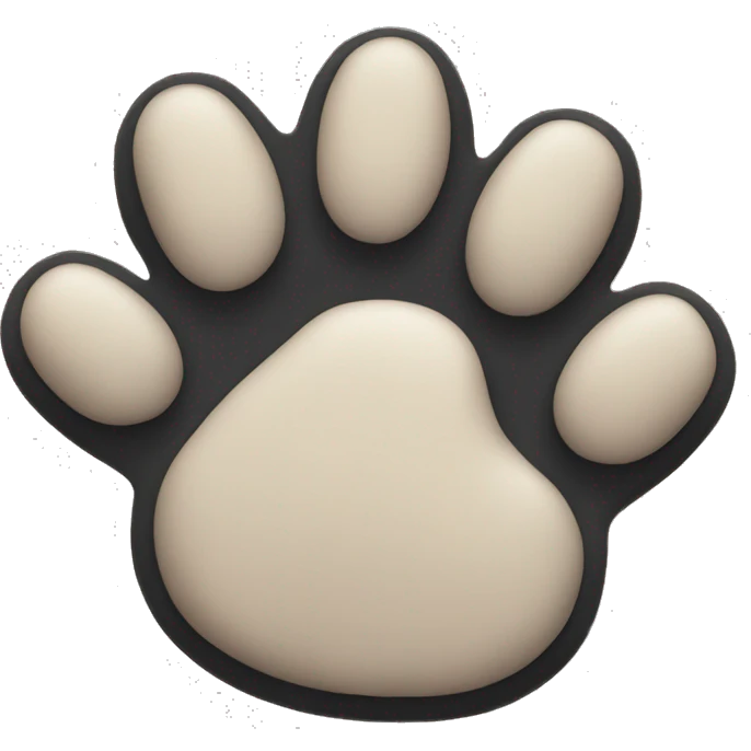 Cat paw emoji